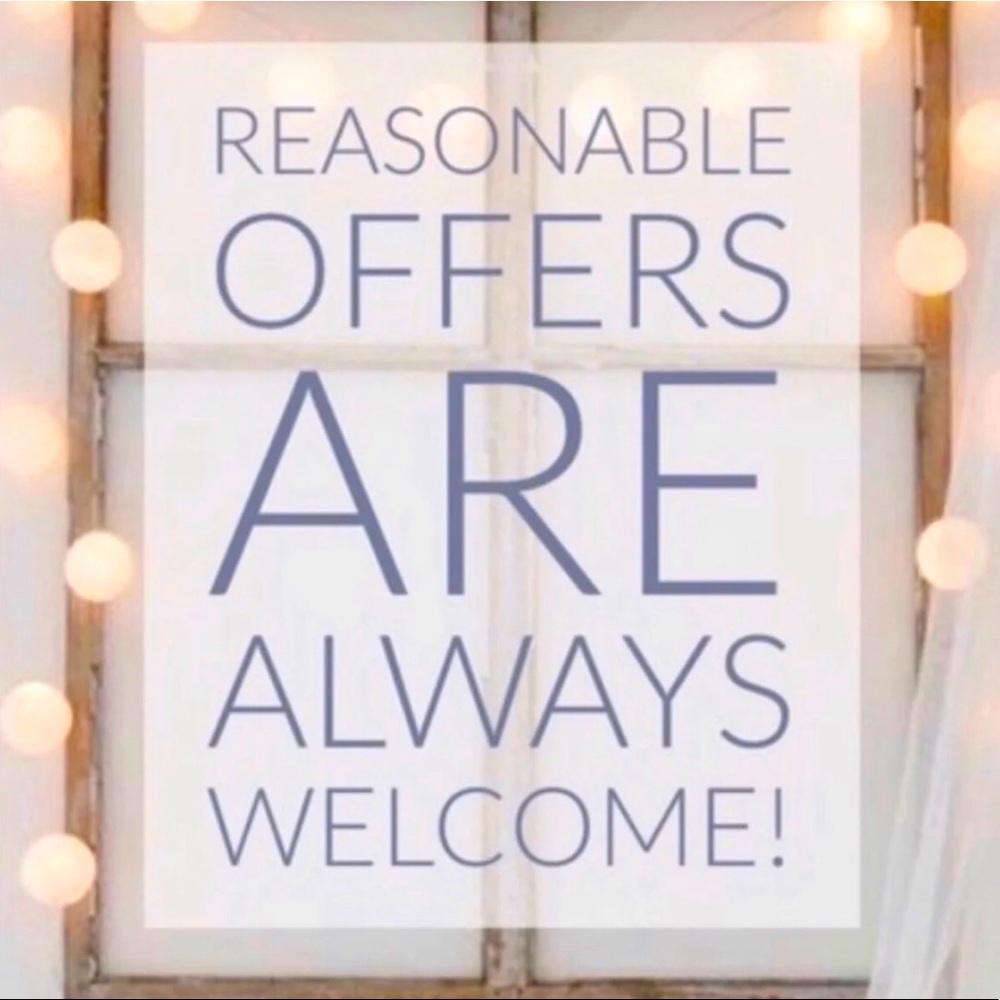 Reasonable Offers Will Be Considered! ❤️